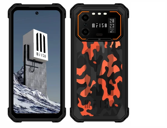Android 12 Rugged Phone with Big Battery Waterproof with Night Vision NFC