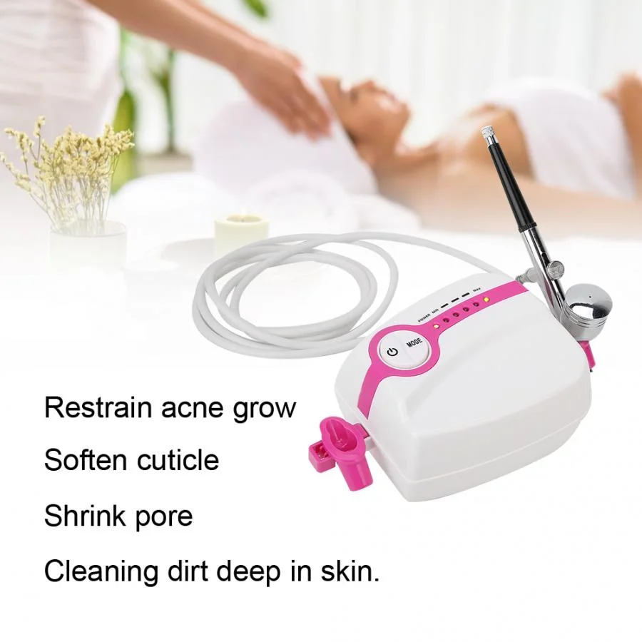 Airbrush Compressor Water Oxygen Sprayer Facial Moisturizing Machine Portable Water Oxygen Injection Airbrush Spray Beauty Face Skin Care