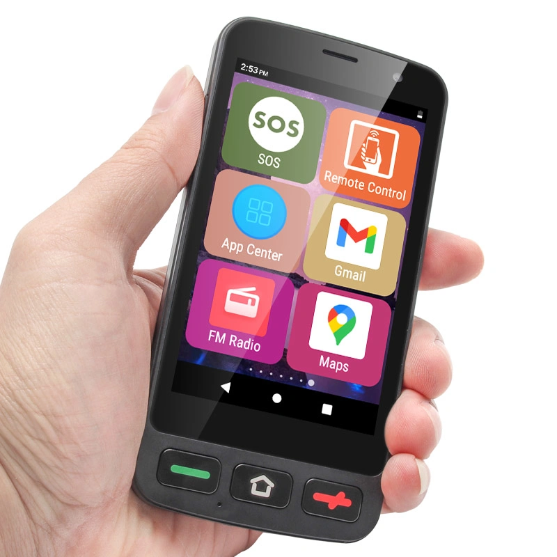 Sos Android Smartphone 4G for Old People with Torch