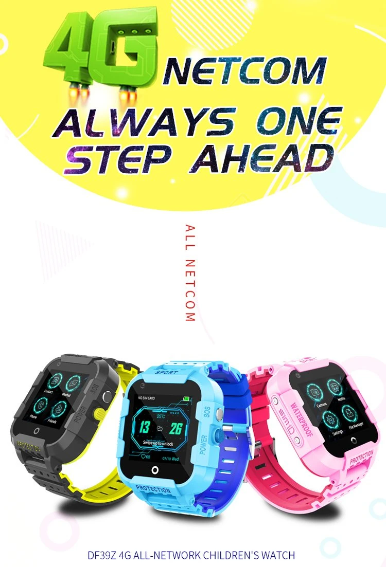 New Products GPS Tracker Df39 Kids GPS Smart Watch