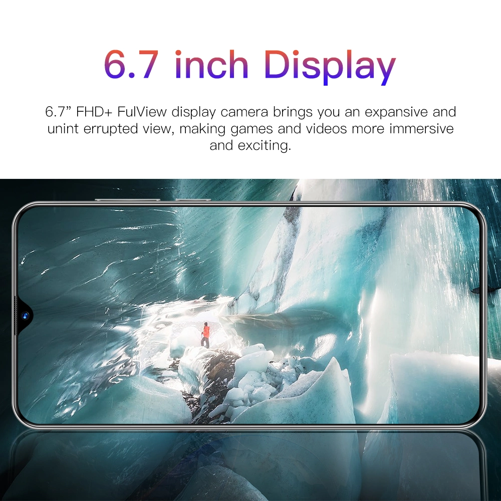 P50 PRO Face ID 5g Music Cell Phone 6.7inch WiFi Smartphone