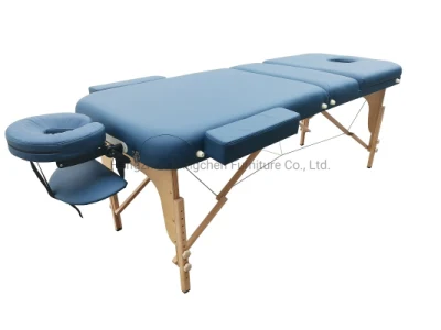 European Facial Care of Various Colors Folding Massage Table Beauty Salon